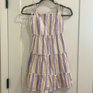 Jolie & Joy 💯% Cotton, Smocked Tiered Sleeveless Dress | Size Medium